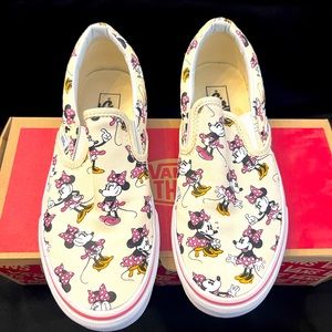 Limited edition Minnie Mouse vans women’s 8
